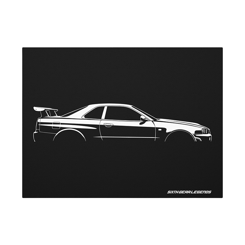 R34 Canvas Print