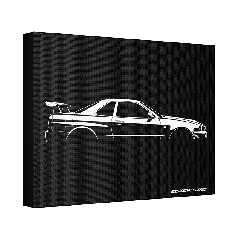 R34 Canvas Print
