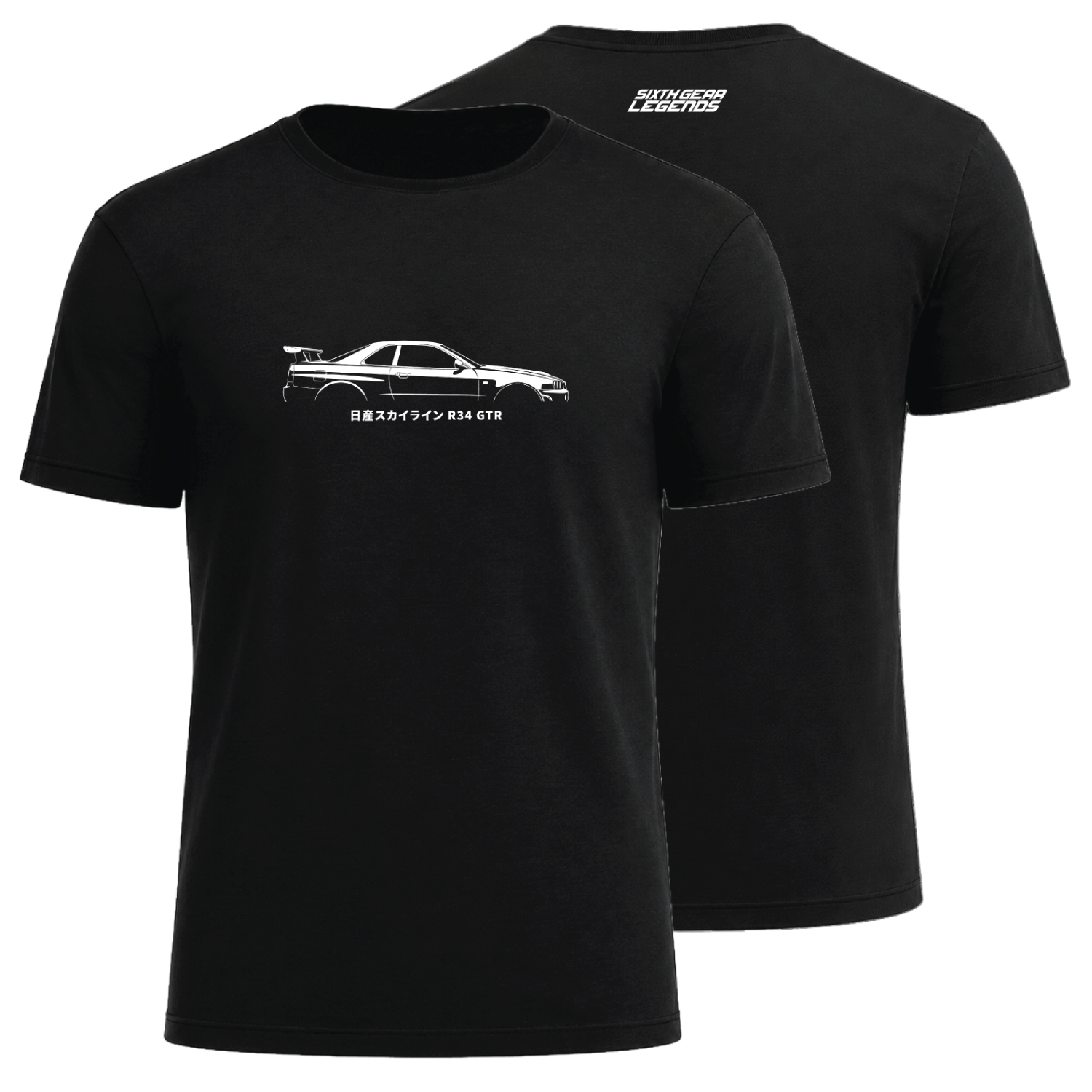 R34 Silhouette Tee