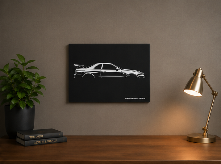 R34 Canvas Print