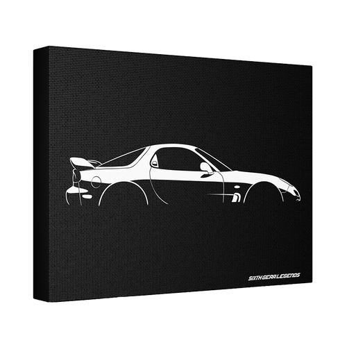 Mazda RX-7 Canvas Print