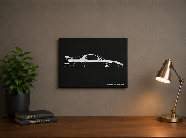 RX-7 Canvas Print
